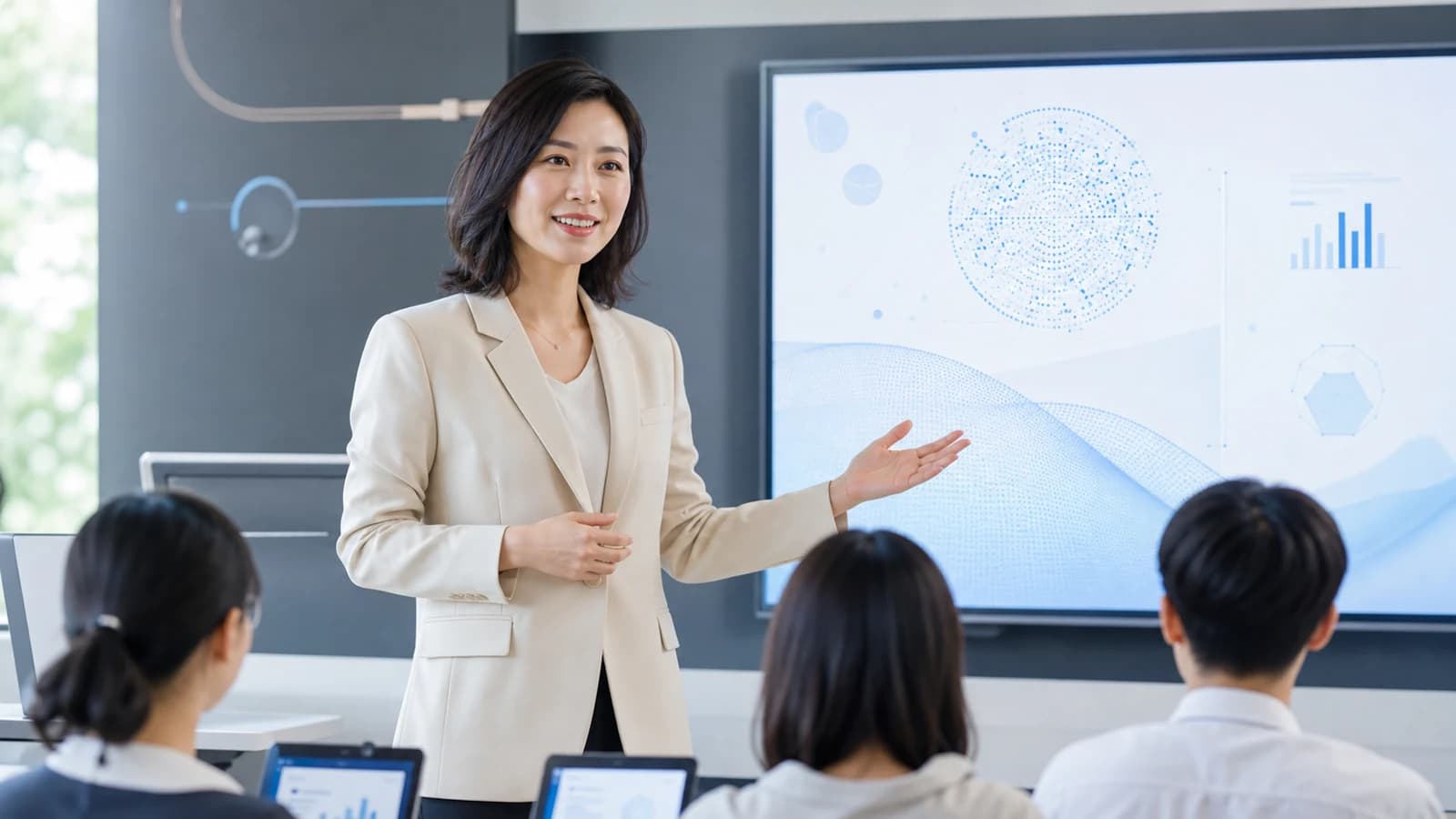 教育数字人应用展示