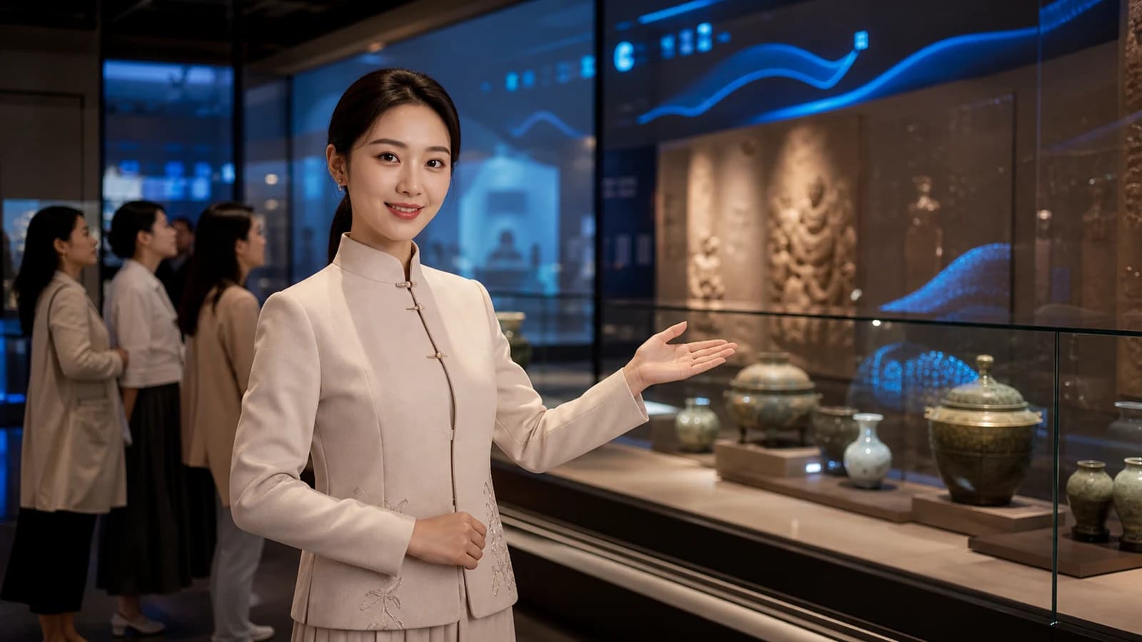 文旅数字人应用展示